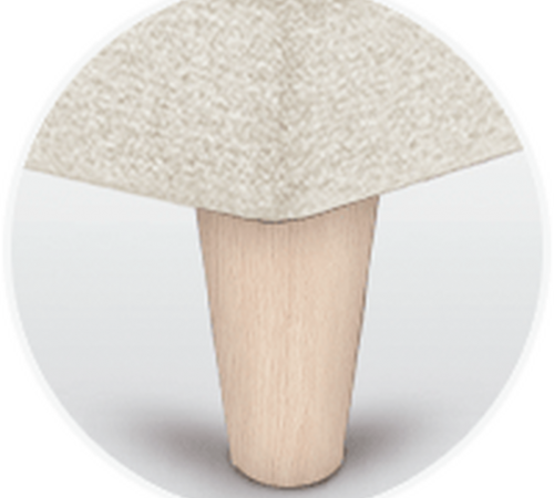 Piedi Sonpura Madera Cónica 15 cm