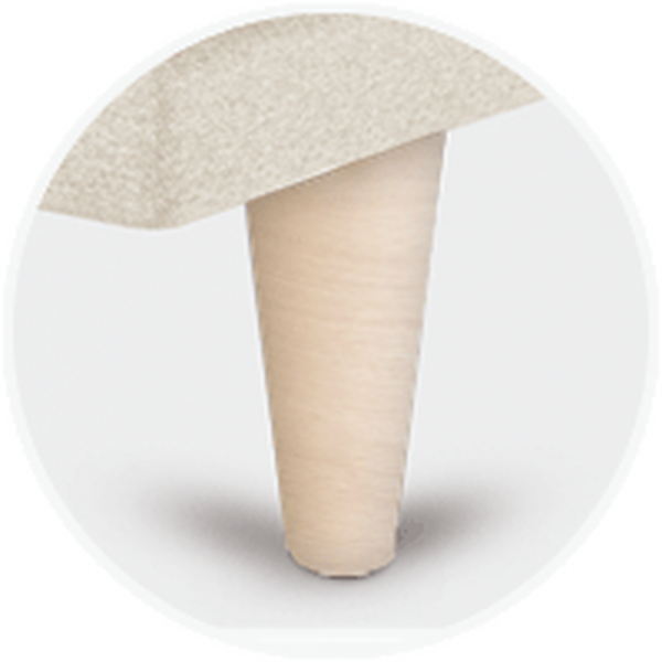 Piedi Sonpura Madera Cónica 25 cm