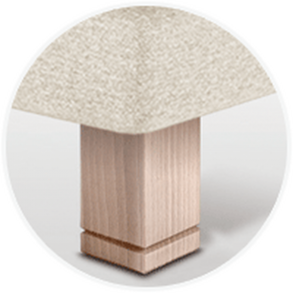 Piedi Sonpura Madera Cuadrada 15 cm