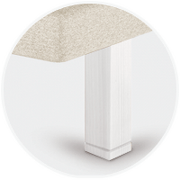 Piedi Sonpura Madera Cuadrada 25 cm